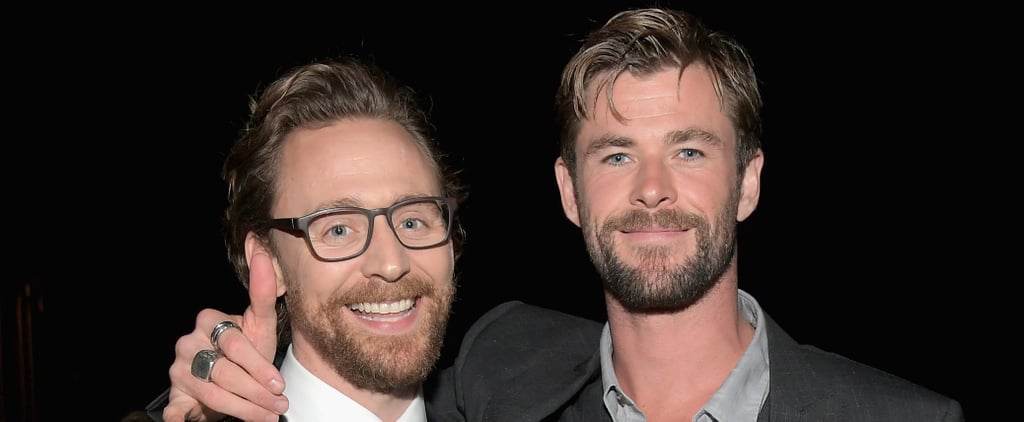 Chris Hemsworth and Tom Hiddleston Pictures