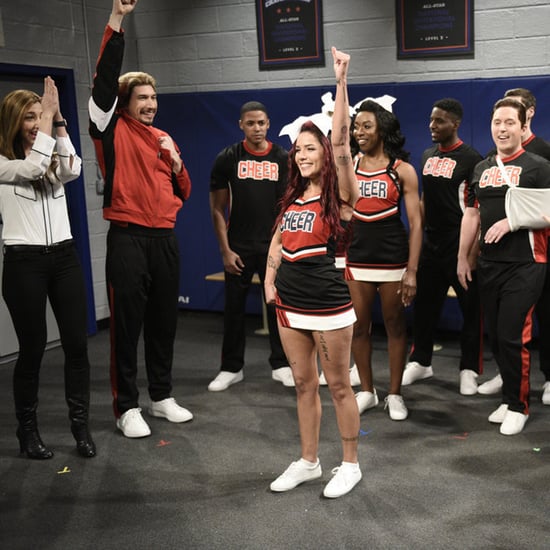 SNL Cheerleading Show Skit With Halsey | Video