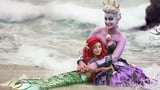 Mother-Daughter Disney Princess Cosplay