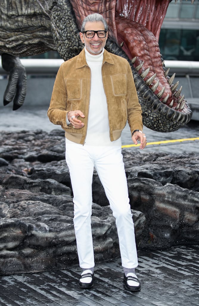 Jeff Goldblum Jurassic World: Fallen Kingdom Press Tour