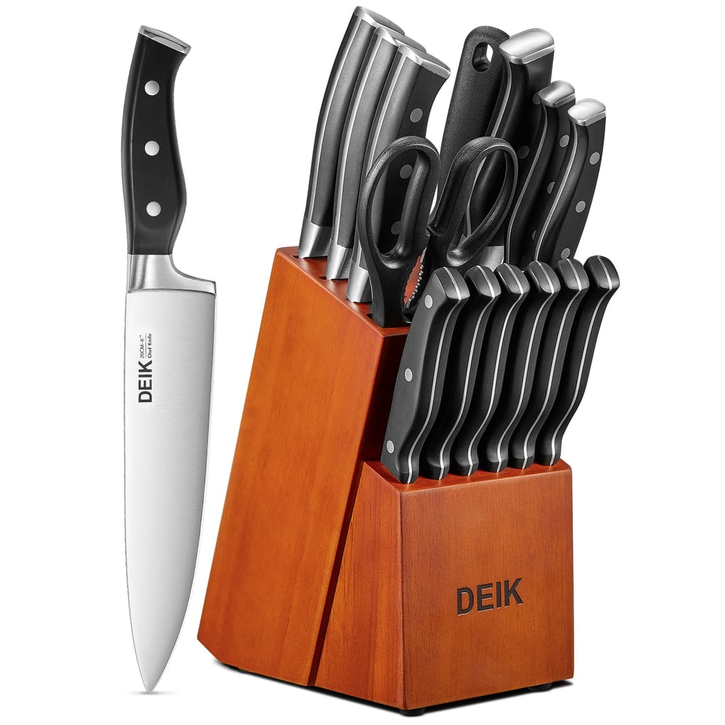 Stainless Steel Knife Block Set