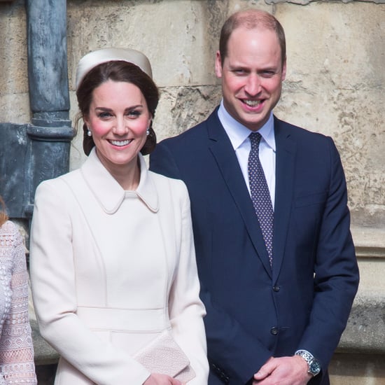 Kate Middleton and Prince William at Easter Service 2017