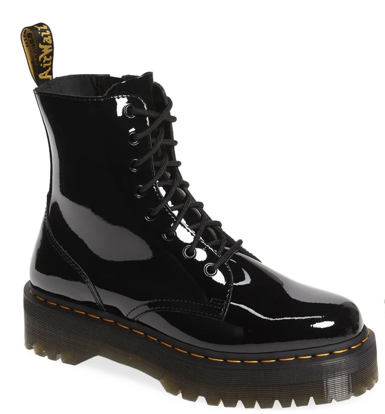 Best Combat Boots For Women: Dr. Martens Jadon Platform 8-Eye Boots