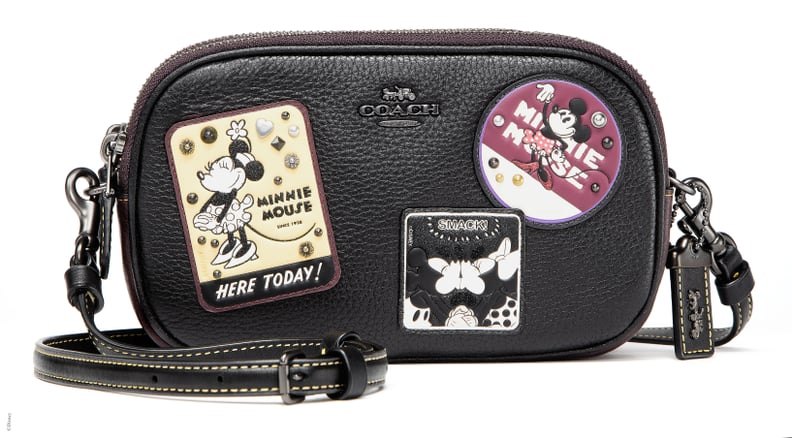 Crossbody Clutch With Minnie Mouse Patches