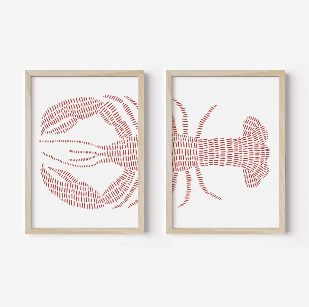 Jetty Home Red Lobster - Set of 2