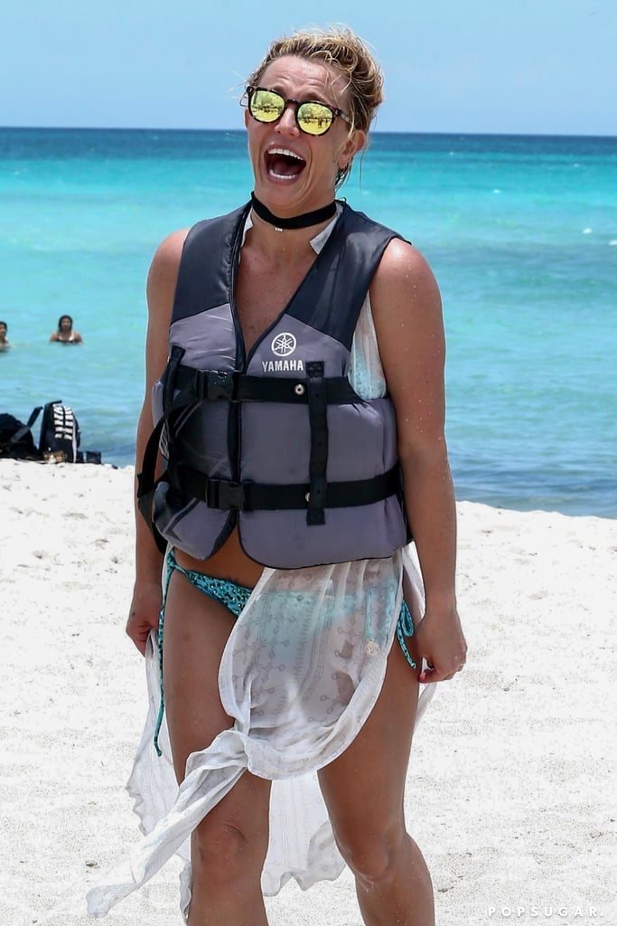 Britney Spears Jet Skiing in Miami Pictures June 2018