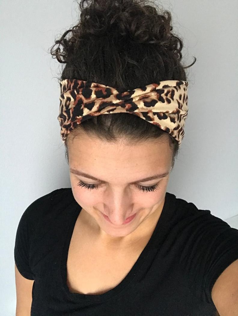 Happily Freed Style Cheetah Print Twisted Headband