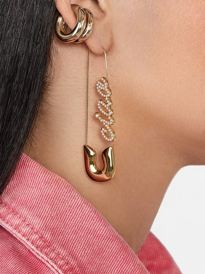 BaubleBar x Montserrat New York Safety Pin Earrings