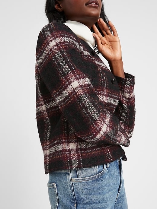 Banana Republic Italian Boucl Jacket Stay Warm and Stylish With