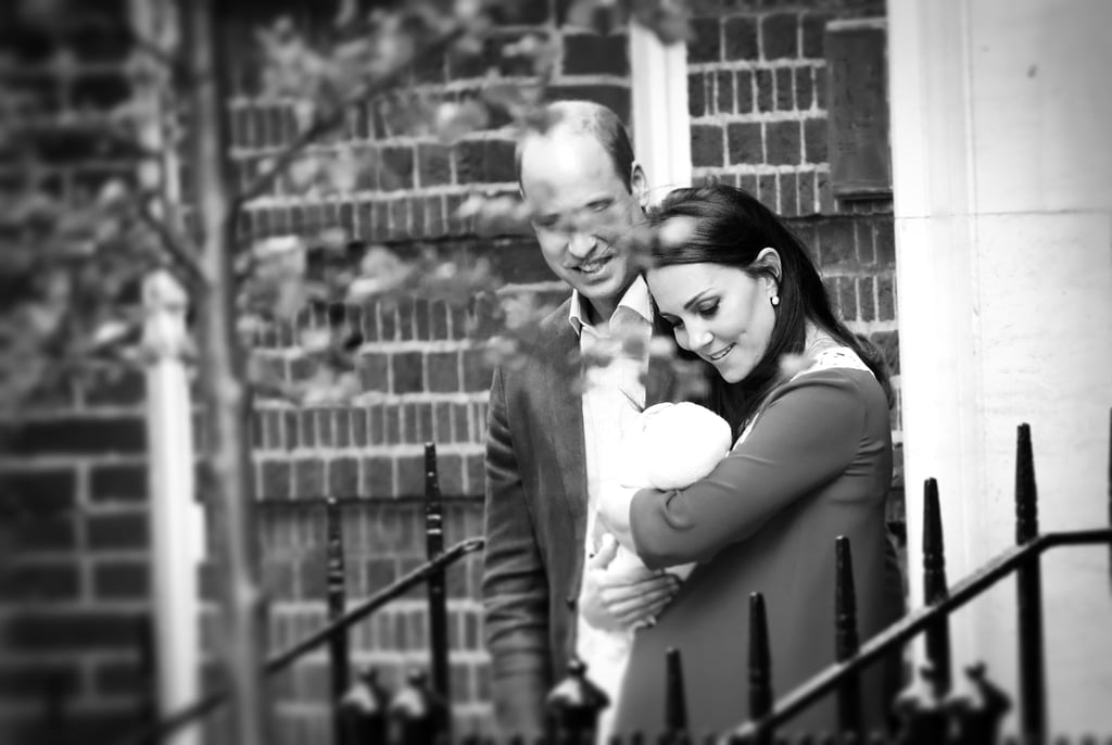 British Royal Family Black and White Photos