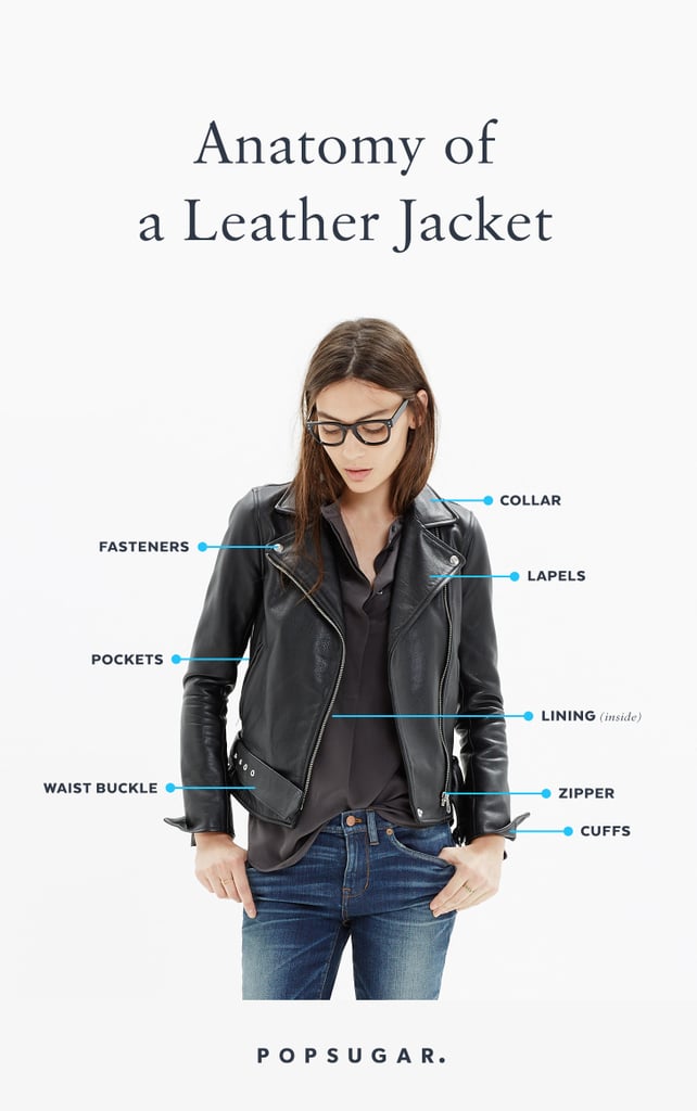 Leather Jacket Details | POPSUGAR Fashion