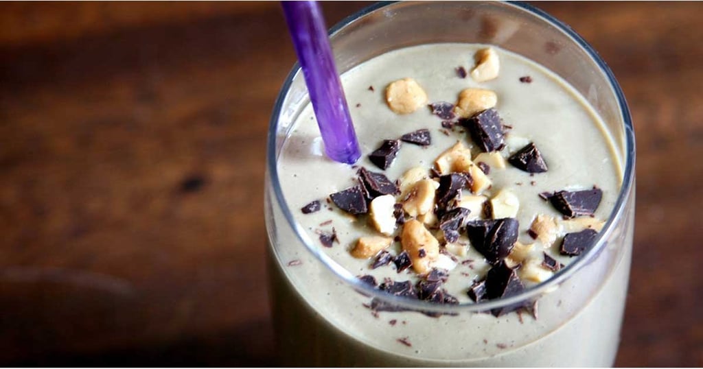 chocolate banana cashew smoothie