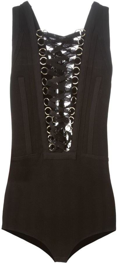 Givenchy lace-up bodysuit ($2,990)