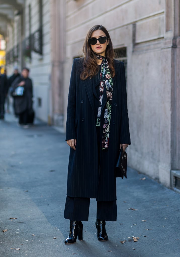 Embrace a cropped pant so you can really show off those winter boots.