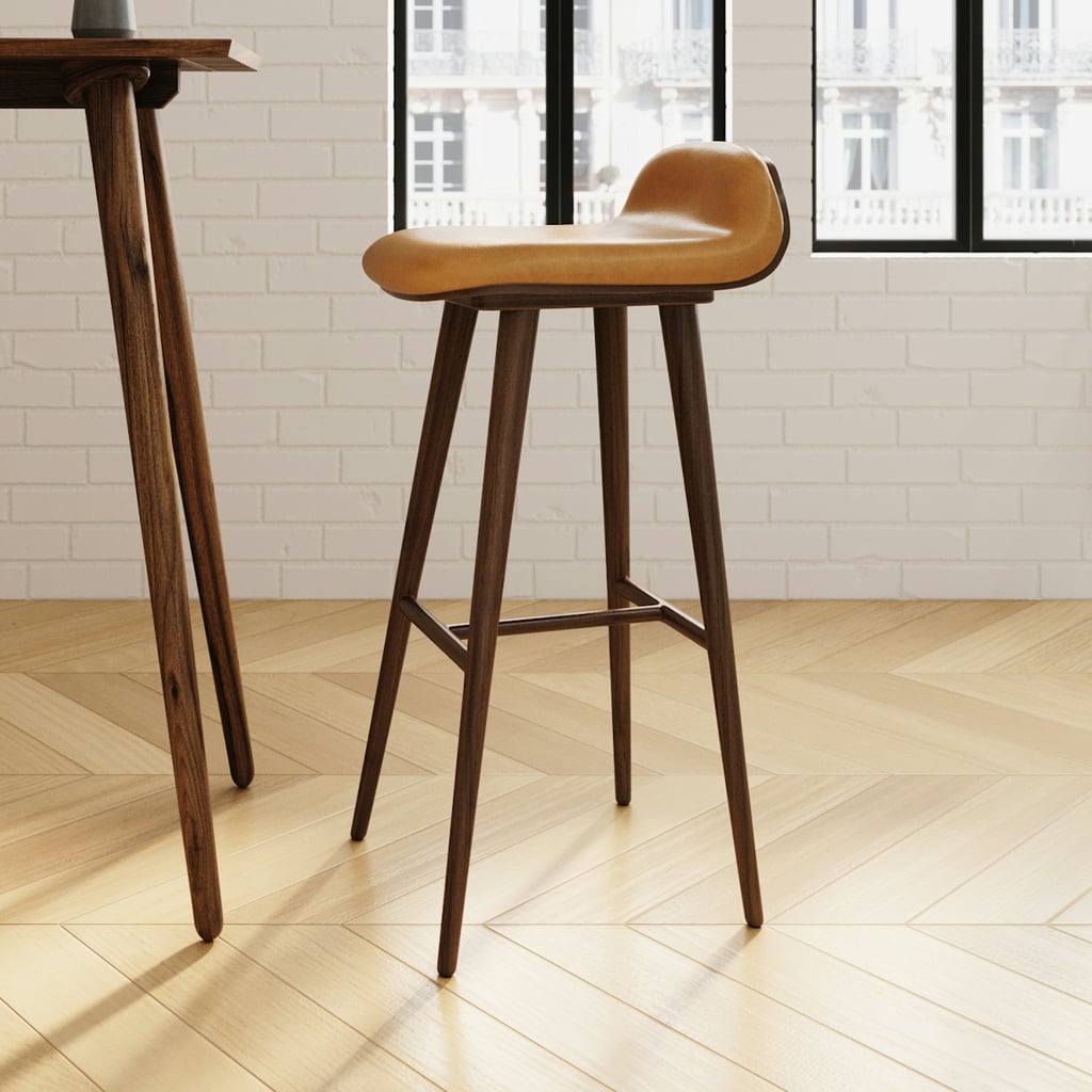 Article Sede Leather Bar Stool