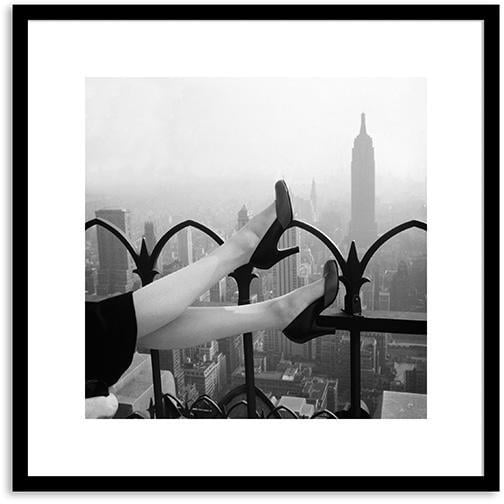 High Heel Pumps Over Manhattan Wall Art 339 Gray Bedroom Ideas Because Seriously Who Doesn T Love Gray Popsugar Home Photo 30