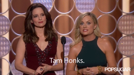 Amy Poehler Flubs a Big Name in the Best Way at the Golden Globes
