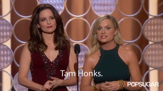 When Amy Poehler Had This Hilarious Flub Joke at the Golden Globes