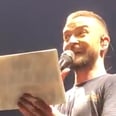 Justin Timberlake, Actual Angel, Stopped a Concert to Help a Fan Announce Her Pregnancy