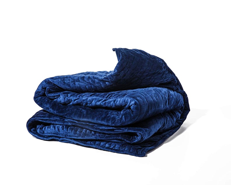 Gravity Blanket: The Weighted Blanket for Sleep, Stress, and Anxiety in Blue