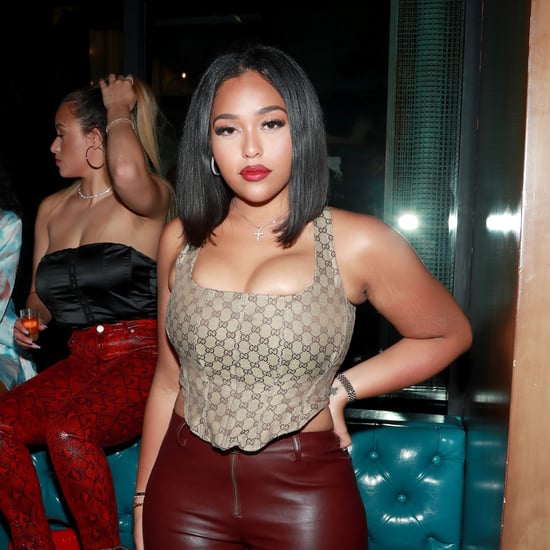 Jordyn Woods's White Nail Polish Colour