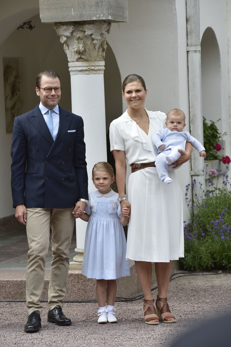 Princess Victoria Wore a White Ruffled Dress For Her 39th Birthday