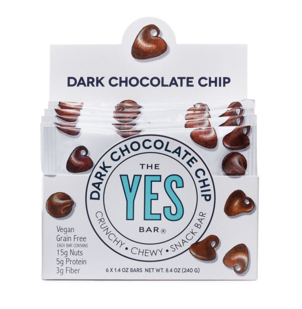 The Yes Bar Vegan Dark Chocolate Chip
