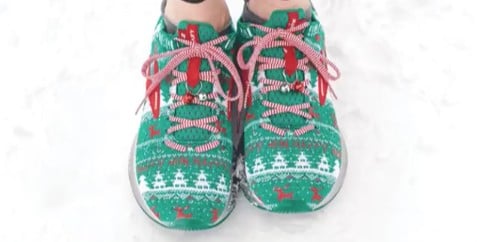 brooks womens ugly sweater shoes