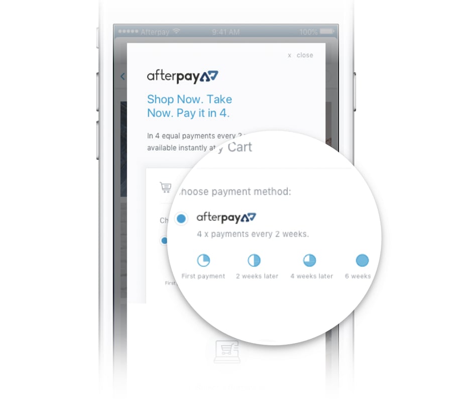 Afterpay Buy Now, Pay Later Now Available