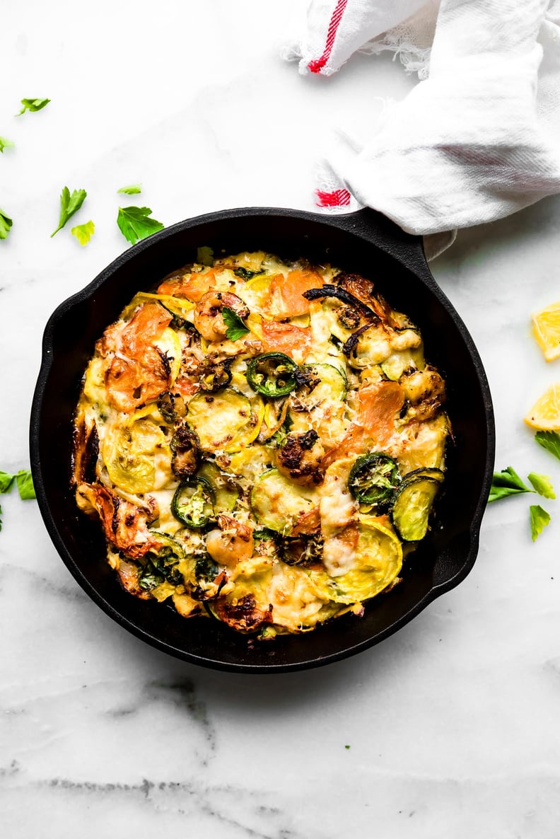 Easy Jalapeño Shrimp Veggie Bake