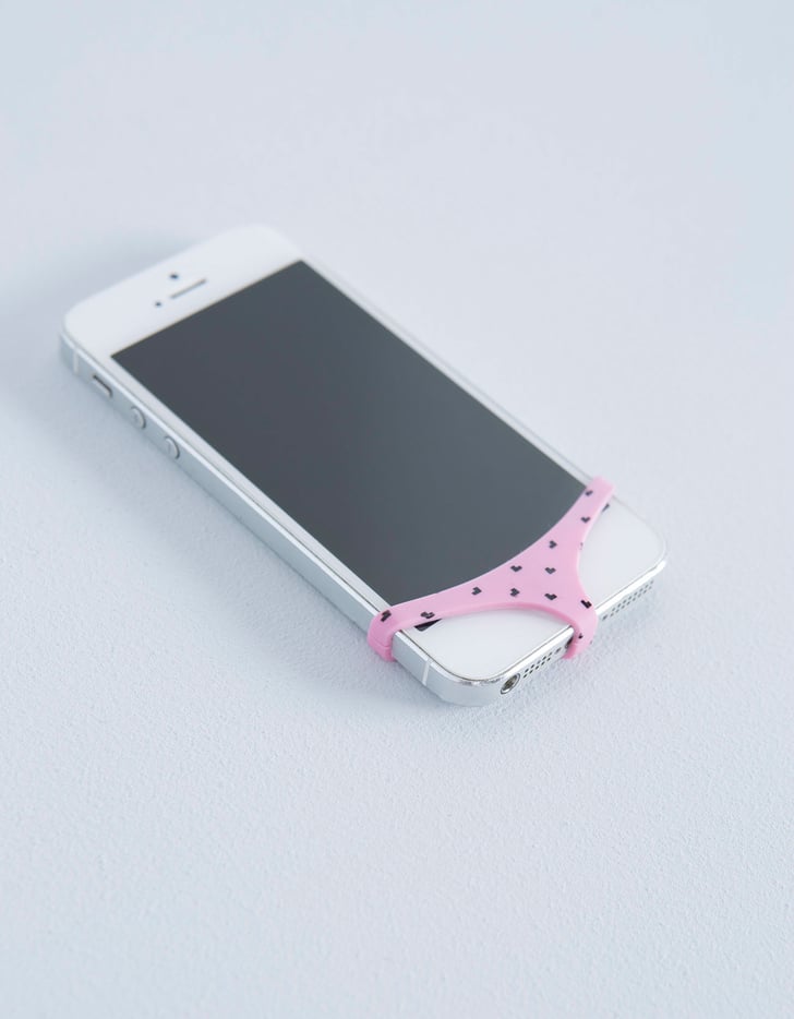 "My, what a cute thong phone accessory that is." Funny Phone