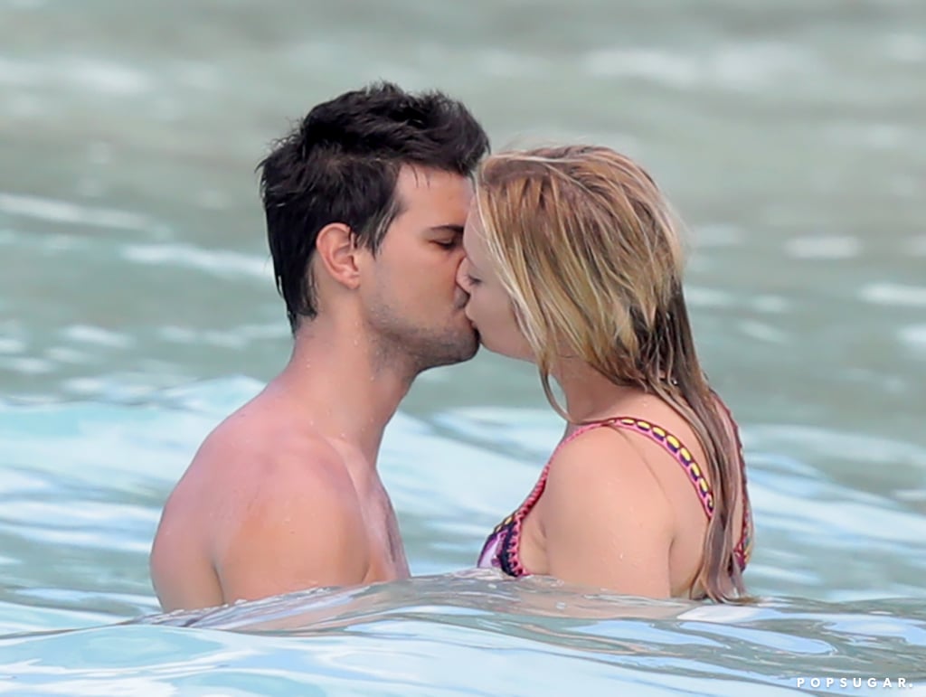 Billie Lourd and Taylor Lautner in St. Barts Photos 2017