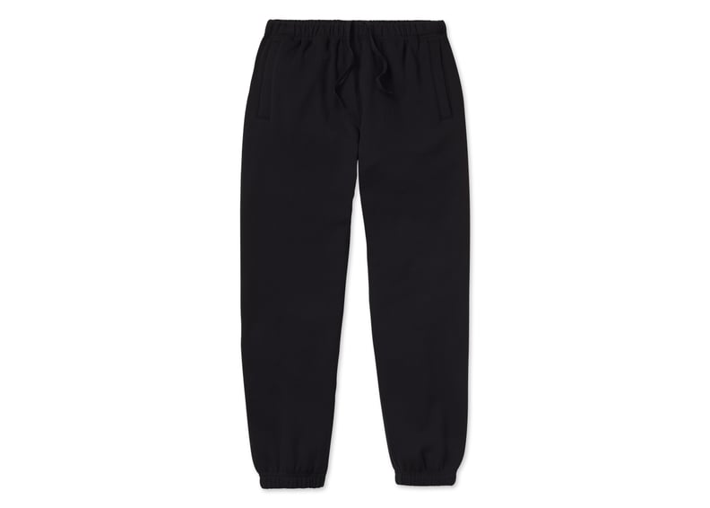 Loop Back Sweatpants in Black