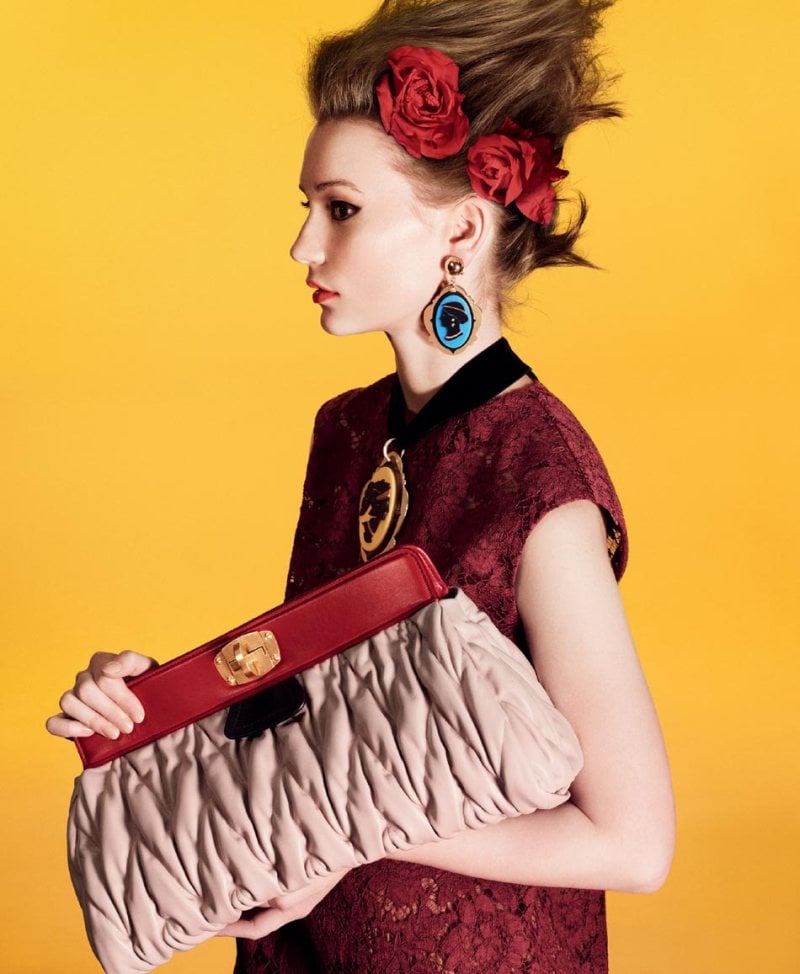 Miu Miu Spring 2012 Ad Campaign Miu Miu Spring 2012 Ad Campaign