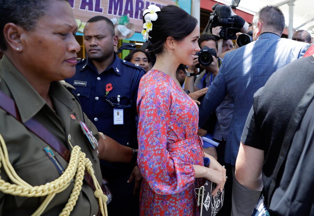 Meghan Markle's Visit to Fiji Market