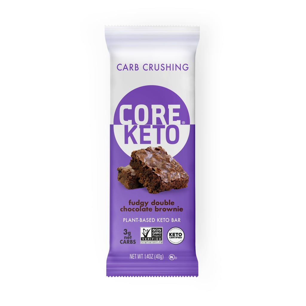 Core Keto Fudgy Double Chocolate Brownie Bars