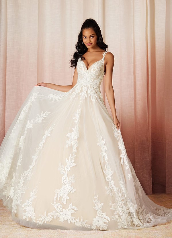 Romantic Wedding Dresses  Romantic Bridal Gowns - Azazie