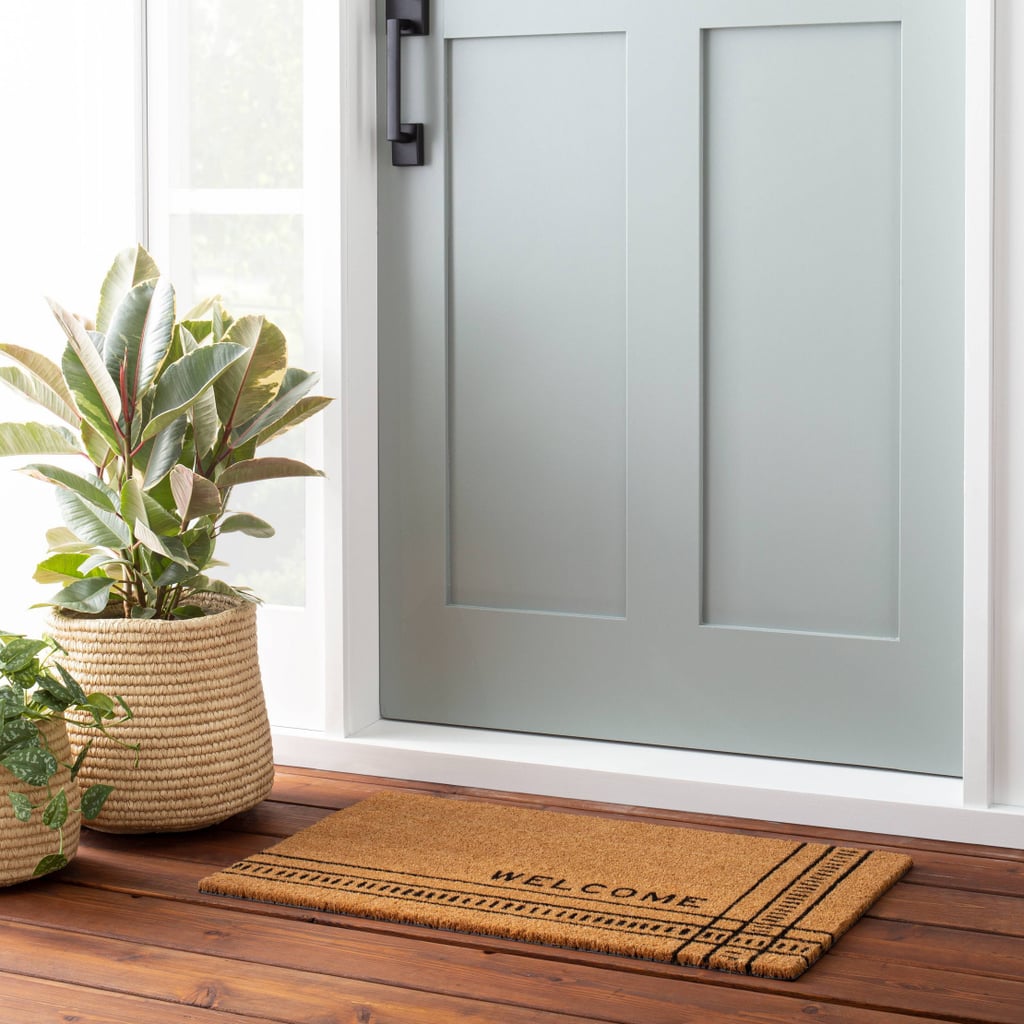 A Simple Doormat: Stripe Welcome Coir Doormat