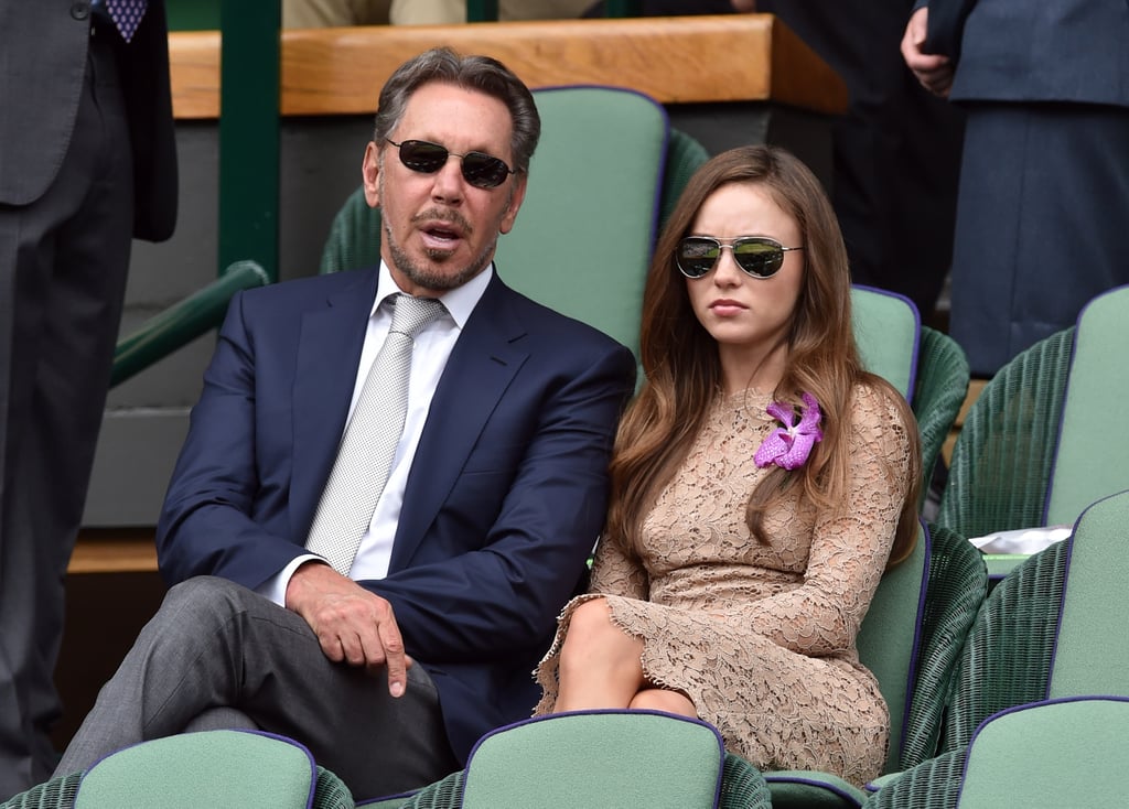 Larry Ellison's New Girlfriend Talk Tennis