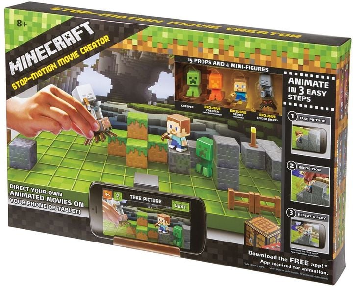 Minecraft Stop-Motion Movie Creator Kit ($51, originally $60)