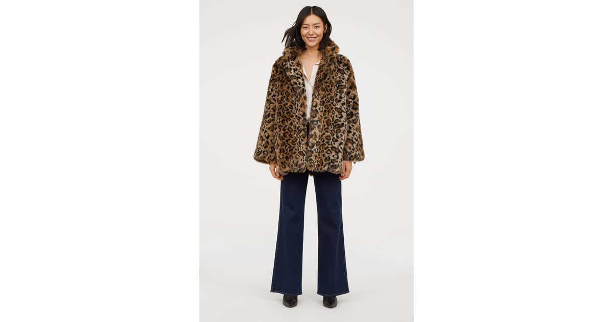 H&M Faux Fur Coat | Holiday Party Clothes From H&M | POPSUGAR Fashion ...