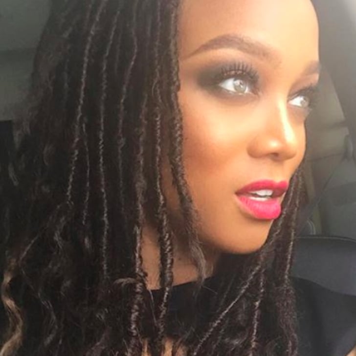 Tyra Banks With Faux Locks