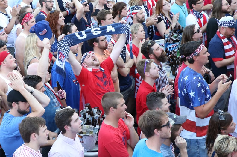 And scarf-waving.