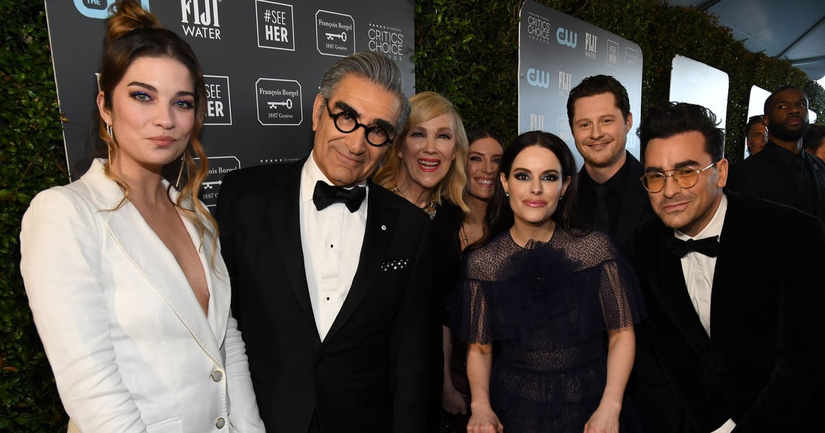 See Photos of the Schitt’s Creek Cast at Critics’ Choice | POPSUGAR