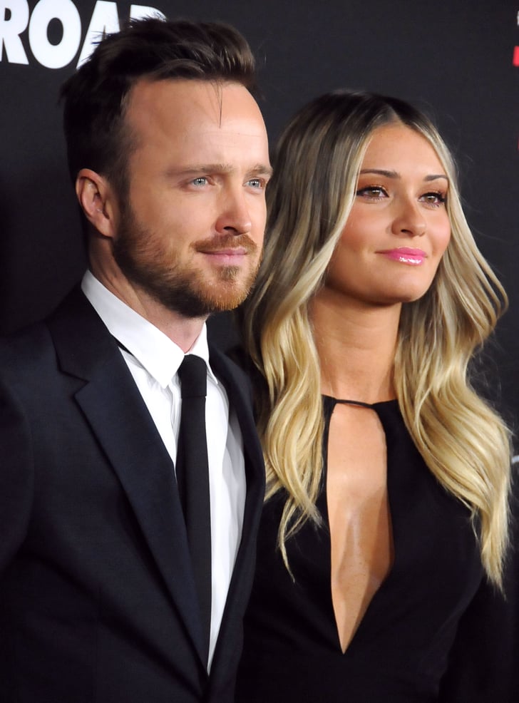 Aaron Paul and Wife on Red Carpet February 2016 POPSUGAR Celebrity Photo 8