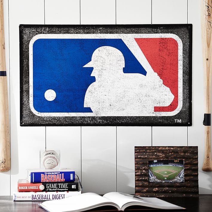 MLB Metal Sign