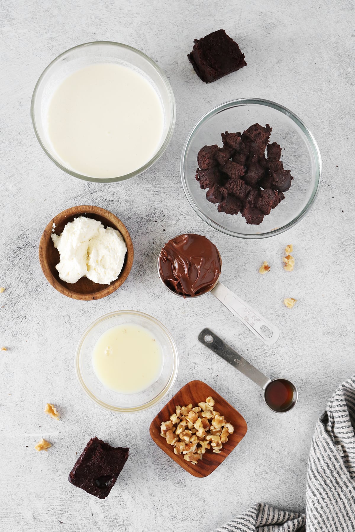 Chocolate Nutella mason jar ice cream