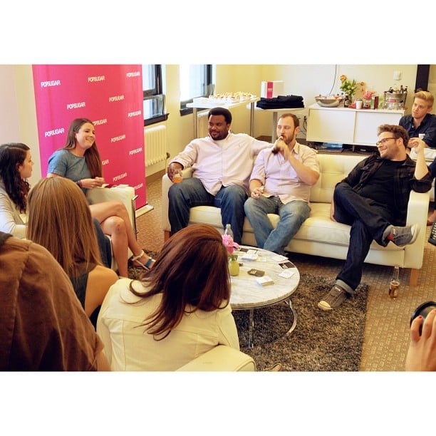 Seth Rogen Craig Robinson And Evan Goldberg Invade Our Offices