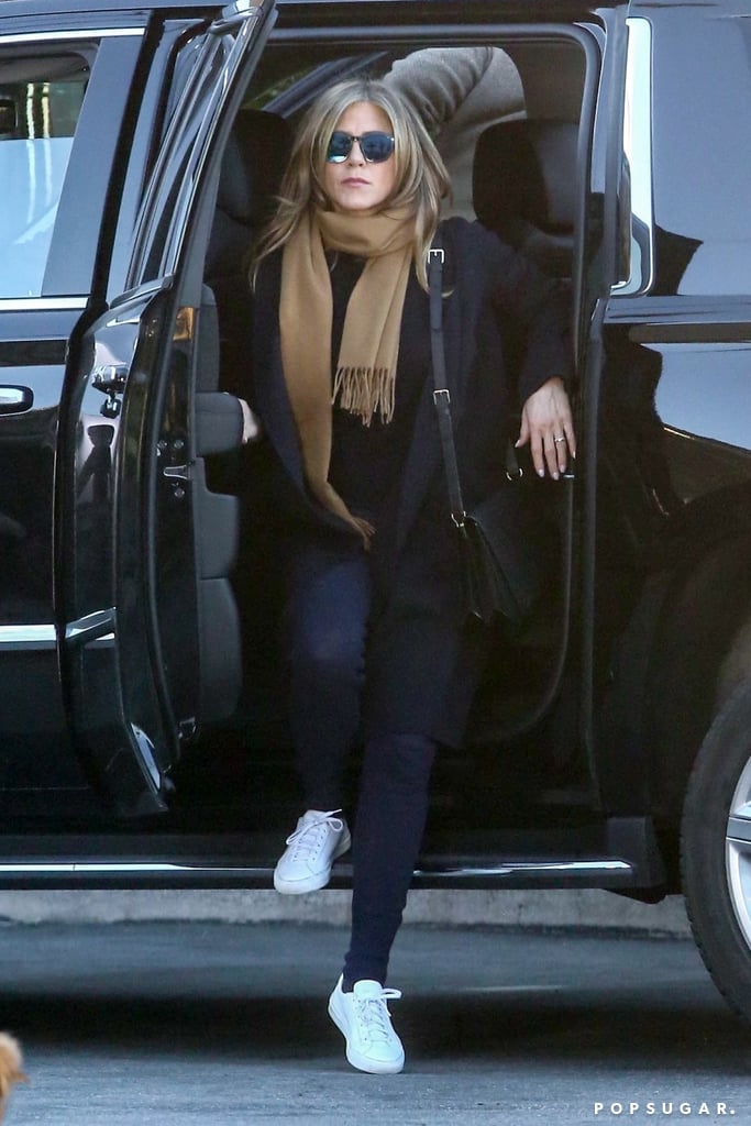 Jennifer Aniston's White Sneakers