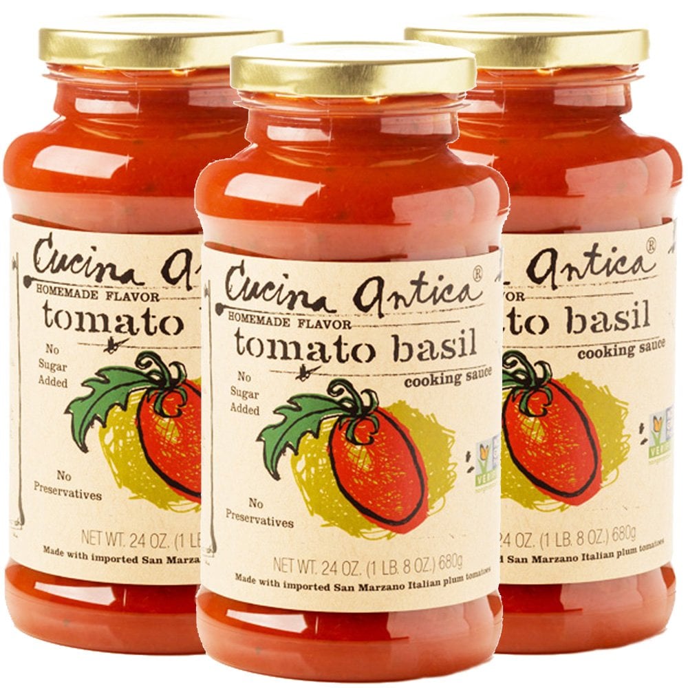 Cucina Antica Tomato Basil Pasta Sauce Best LowCarb Pasta Sauces
